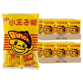 味王 小王子麵 原味, 300g, 12袋