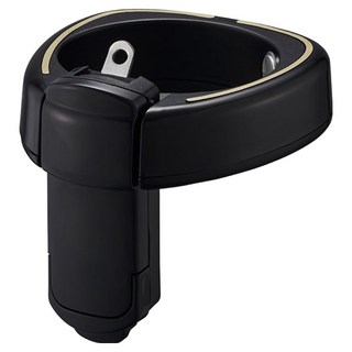 超音波啤酒發泡器 絹泡 日本Doshisha 2顆4號鹼性電池 奶油般泡沫 戶外活動 燒烤 DKC-B3BK, 黑色, 1台