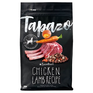 Tapazo 成幼犬 凍乾三重奏 低敏羊肉配方 雞肉羊肉凍乾 營養乾糧, 6.8kg, 1袋