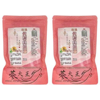 蔘大王 玫瑰代謝美濕茶包, 6g, 2袋