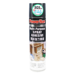 PowerBon 錫宏興業 萬能強力噴膠 450ml - 多用途黏著劑、防水、SGS認證, 1瓶