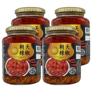 金太子 朝天辣椒, 350g, 4罐