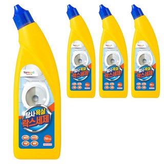 탐사 욕실청소용 락스세제, 750ml, 4개