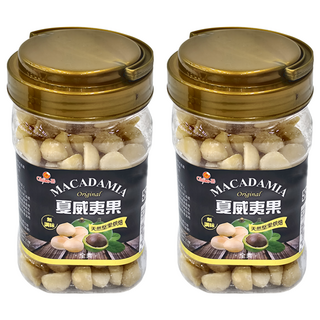 Chiao-E 巧益 夏威夷果罐, 320g, 2罐