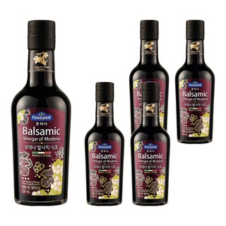 폰타나 모데나 발사믹 식초 실버라벨, 250ml, 5개