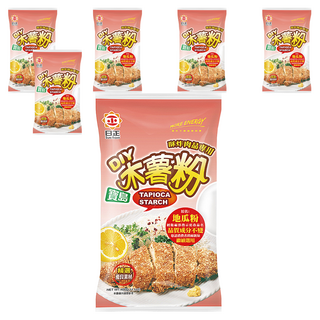 日正食品 寶島木薯粉 酥炸肉品專用, 400g, 6包