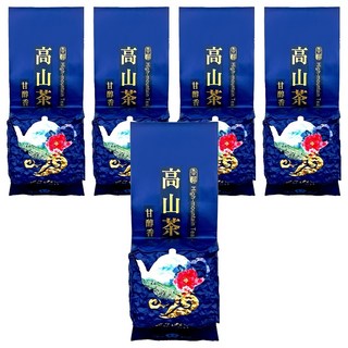 台灣精品茶葉 松柏嶺 冬片四季文市2兩, 75g, 5包