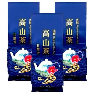 台灣精品茶葉 松柏嶺 冬片四季文市2兩, 75g, 3包