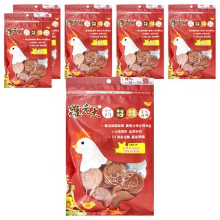 雞老大 膠原圓片 低脂肪 嚼勁十足 犬專用, 羊肉, 140g, 6包