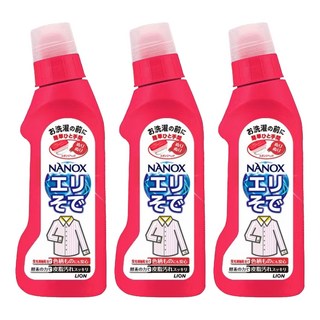 LION 獅王 NANOX 衣領袖口酵素去污劑, 250g, 3瓶