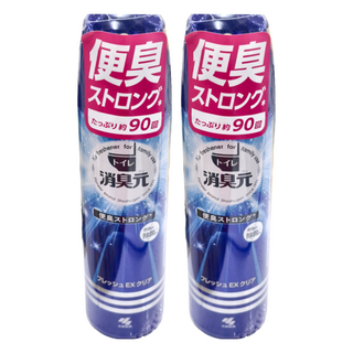 小林製藥 浴廁消臭噴霧 便臭專用, 280ml, 2瓶