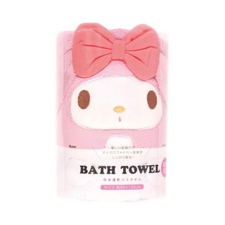 Skater 速乾吸水浴巾附帽, 美樂蒂, 1條