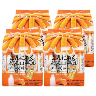 北田蒟蒻糙米捲（起士口味）, 160g, 4袋