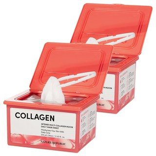 NATURE REPUBLIC 膠原蛋白抽取式面膜, 2盒, 30片