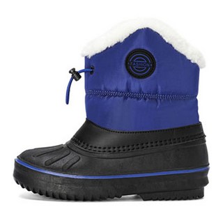童款冬季抽繩保暖內刷毛雪靴 BW111