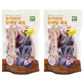 虎掌菌菇蔘雞湯材料, 2個, 135g