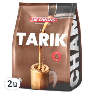 AIK CHEONG 益昌 南洋拉茶 四合一 (鴛鴦奶茶) 456g, 38g, 12包, 2袋
