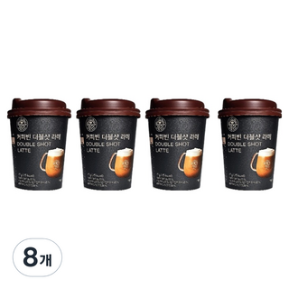 The Coffee Bean 雙份濃縮拿鐵隨身杯, 17g, 1入, 8個