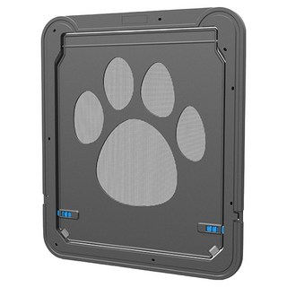 寵物紗窗門, 黑色, 1個