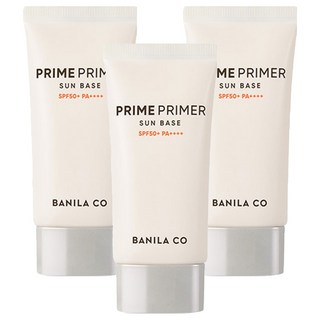 BANILA CO 芭妮蘭 Prime Primer妝前隔離防曬霜 SPF50+ PA++++, 50ml, 3條