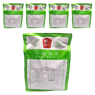 Bakerking 卡羅 脆皮麻糬鬆餅粉 2kg/包, 5包