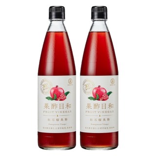 Kong Yen 果酢日和 紅石榴果酢, 590ml, 2瓶
