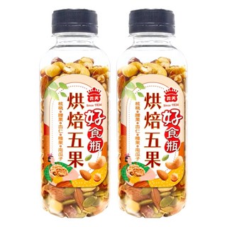 義美 好食瓶 烘焙五果, 2瓶, 220g