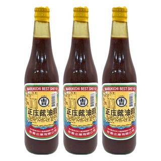丸吉 正庄蔭油膏, 520ml, 3瓶
