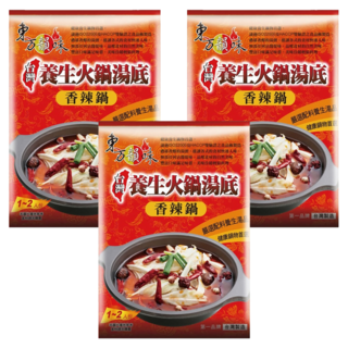 東方韻味 火鍋湯底 香辣, 60g, 3包