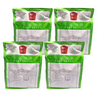 Bakerking 卡羅 脆皮麻糬鬆餅粉 2kg/包, 4包