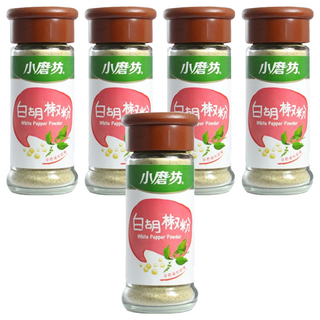 小磨坊 白胡椒粉, 25g, 5瓶