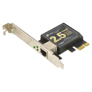 tp-link 2.5 Gigabit PCIe網卡, TX201, 1個