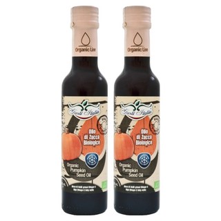 GustiItalia 有機南瓜籽油, 250ml, 2個