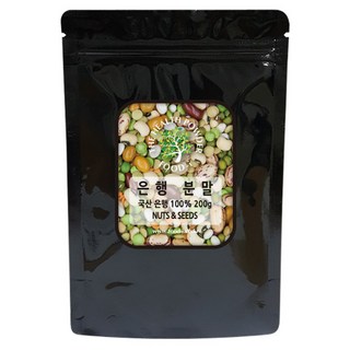 스쿨아이 국내산 은행 분말, 1개, 200g