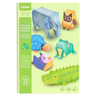 mideer 3D立體動物DIY 10pcs, 1組, 動物