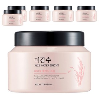 더페이스샵 미감수 브라이트 페이셜 클렌징 크림, 400ml, 6개