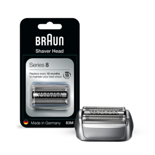 BRAUn 百靈 8系列 替換刀頭刀網匣, 83M, 單一顏色, 1個