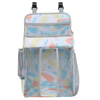 多功能床邊收納袋 - 焰紛速彩, 42 x 27 x 20cm, 繽紛迷彩