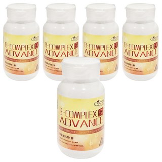 Queen Choice 酵母B群雙層錠 高單位B群+鋅 600毫克/錠, 30顆, 18g, 5罐