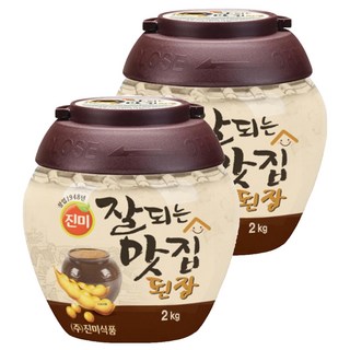 Jinmi 韓式大醬, 2kg, 2瓶