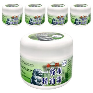 一條根 精油霜, 100g 台灣製造, 5罐, 1入