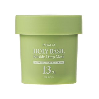 pcalm 聖羅勒泡泡深層面膜 90g, 1個, 1入