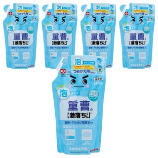 LEC 激落君 小蘇打 電解水泡沫噴霧清潔劑 補充包, 360ml, 5包