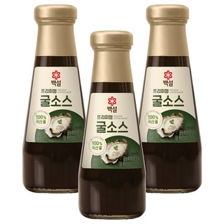 CJ BEKSUL 白雪 優質蠔油, 210g, 3瓶