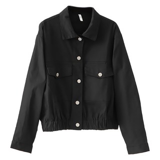 CARET 女款短版牛仔外套