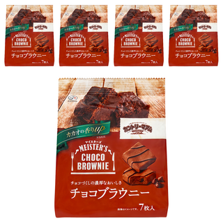 FUJIYA 不二家 職人巧克力布朗尼, 77g, 5包