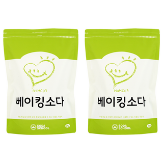 소다스쿨 베이킹소다, 3kg, 2개