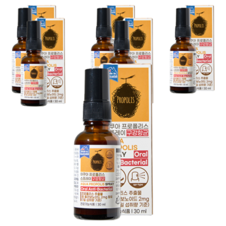 제너럴라이프 아쿠아 프로폴리스 스프레이, 30ml, 6개