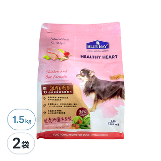 BLUE BAY 倍力 S30 心血管保健低敏 狗糧, 雞肉 + 燕麥, 1.5kg, 2袋