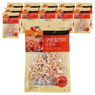 JEONG HWA 正和食品 烤真味魷魚絲, 12個, 40g